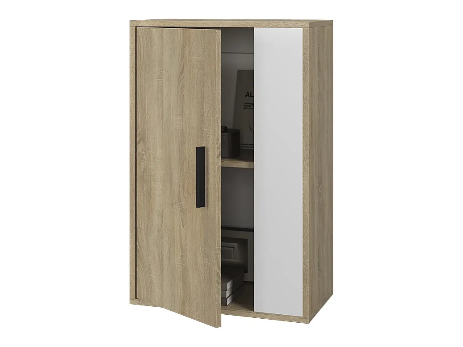 Prateleira|Vicco Hängeschrank sonoma/branco 50.1x28.3x78.4 berno Natural claro