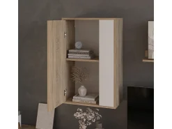 Prateleira|Vicco Hängeschrank sonoma/branco 50.1x28.3x78.4 berno Natural claro