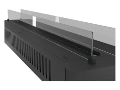 Outlet Invapo Insert 1800 Lareira a vapor embutida - Chama multicolorida 3D, app, tanque 3,6 l, recarga automática - 180 cm Preto