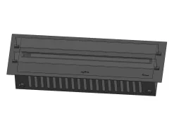 Invapo Insert 1200 Lareira embutida a vapor de água - Chama multicolorida, efeito 3D e controle por aplicativo, tanque de 2,4 l - 120 cm^ Lareira