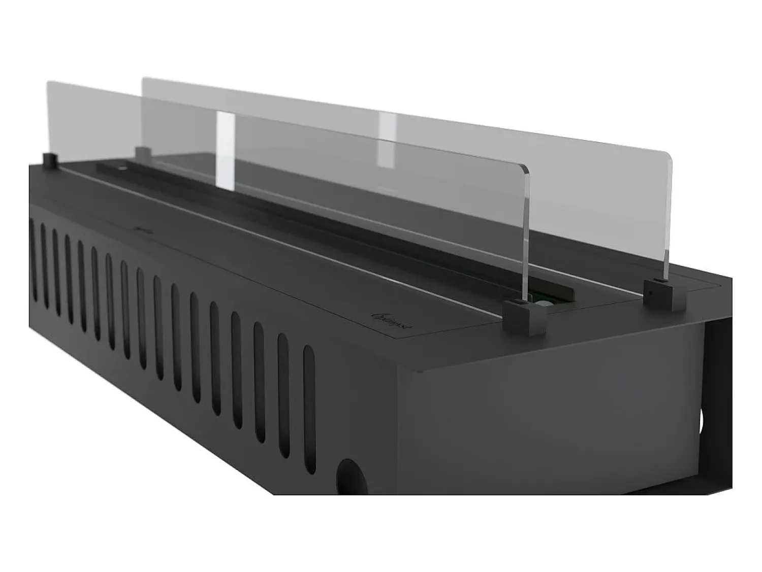 Invapo Insert 1200 Lareira embutida a vapor de água - Chama multicolorida, efeito 3D e controle por aplicativo, tanque de 2,4 l - 120 cm^ Lareira