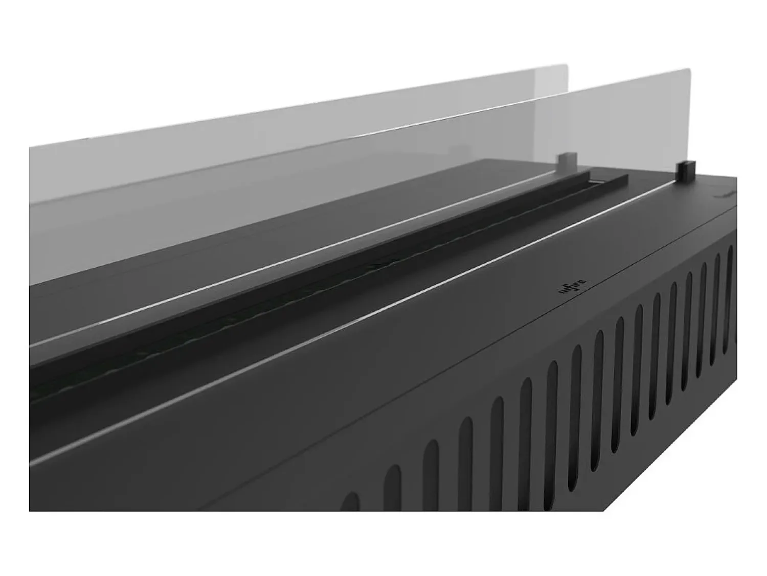 Invapo Insert 1200 Lareira embutida a vapor de água - Chama multicolorida, efeito 3D e controle por aplicativo, tanque de 2,4 l - 120 cm^ Lareira