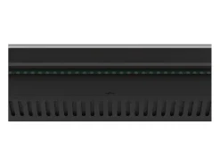 Lareira| Invapo Insert 1800 Lareira embutida a vapor de água - Chama multicolorida, efeito 3D e controle por aplicativo, tanque de 3,6 l - 180 cm Preto