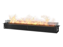 Invapo Insert 2200 Lareira embutida a vapor de água - Chama multicolorida, efeito 3D e controle por aplicativo, tanque de 4,8 l - 220 cm^ Lareira