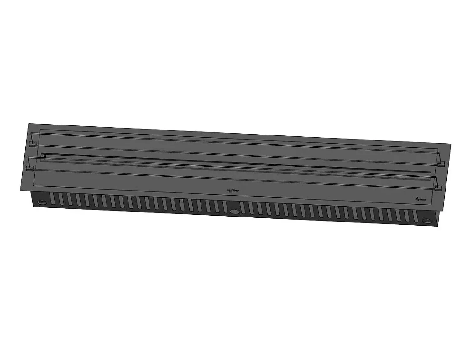 Invapo Insert 2200 Lareira embutida a vapor de água - Chama multicolorida, efeito 3D e controle por aplicativo, tanque de 4,8 l - 220 cm^ Lareira