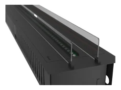 Invapo Insert 2200 Lareira embutida a vapor de água - Chama multicolorida, efeito 3D e controle por aplicativo, tanque de 4,8 l - 220 cm^ Lareira