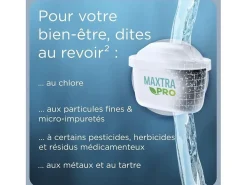 Acessório Vinho E Bar|Brita Jarra filtrante Marella Vermelha 2,4L com cartucho Maxtra Pro All-In-1 e indicador LED Vermelho