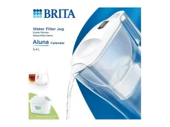 Acessório Vinho E Bar|Brita Jarro filtrante Aluna Calendar Branco com 2 cartuchos para água pura e saborosa