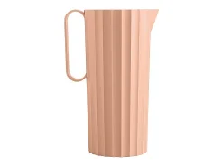 Acessório Vinho E Bar* Jarro Hydria Rosa Areia 1,7 L - Coleção Paestum - Design Cônico - Resistente a Choques - Fabricado na Itália Rosa claro