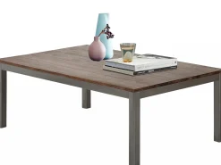 Mesa De Centro*Loft24 Kenya | Mesa de centro 110x70 cm em madeira de acácia castanha Castanho