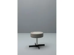 Online Homemania Kenzo - Mesa de centro (Ø.42 x Ø.42 x 40h) em MDF cinza Cinzento