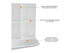 Prateleira|Vicco Kinderregal 65.5x31x82.5 conny Branco