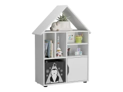 Prateleira|Vicco Kinderregal 71x32.1x112.2 estell Branco