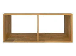 Biblioteca|Loft24 Kiwi | Estante combinada com secretária em branco Natural claro
