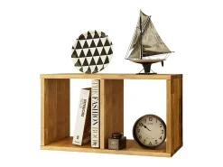 Biblioteca|Loft24 Kiwi | Estante combinada com secretária em branco Natural claro