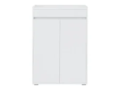 Loft24 Kosmo | Sapateira com 2 Portas 1 Gaveta em MDF^ Móvel De Arrumação|Sapateira