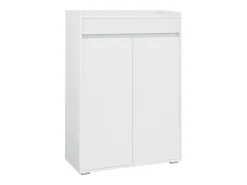 Loft24 Kosmo | Sapateira com 2 Portas 1 Gaveta em MDF^ Móvel De Arrumação|Sapateira