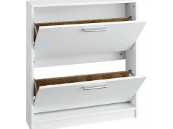 Loft24 Kosmo : Sapateira com 2 portas 1 gaveta em MDF MDF com aspeto de carvalho^ Móvel De Arrumação|Sapateira
