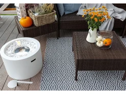 Lareira a bioetanol com braseiro de jardim redondo para interior e exterior RODI d.47,5^ Lareira