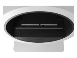 Best Lareira a bioetanol Incyclorcle Stand - Biolareira de piso com design redondo d.70cm branca Branco