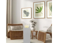 Sale Dmora Lareira a bioetanol Taal, Lareira ecológica, Lareira sem fumo, Aquecedor a etanol, Fabricado em Itália, 40x40 h115 cm, Branco