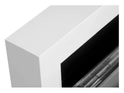Lareira| Lareira bioetanol de parede bio lareira Siena branca C 90 x P 12 x A40 Branco