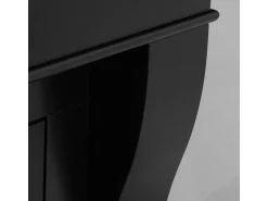 Lareira| Lareira bioetanol de piso WASHINGTON L111 x D43 x H99 Preto