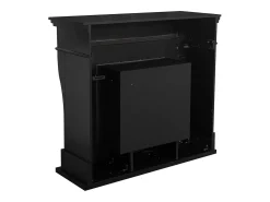 Lareira| Lareira bioetanol de piso WASHINGTON L111 x D43 x H99 Preto