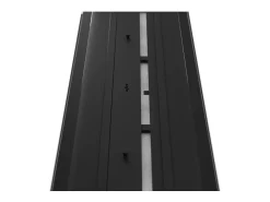 Lareira| Lareira Bioetanol Embutida ou Independente Insert Black 1200 - Lareira Bioetanol Slim Preta com Dois Painéis de Vidro, Tanque de 3L - 120cm Preto