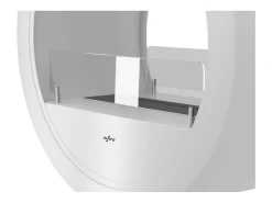 Online Lareira de bancada Incyrcle Stand 2 lados a bioetanol - Biolareira de design redondo com fachada dupla d.70cm branca Branco
