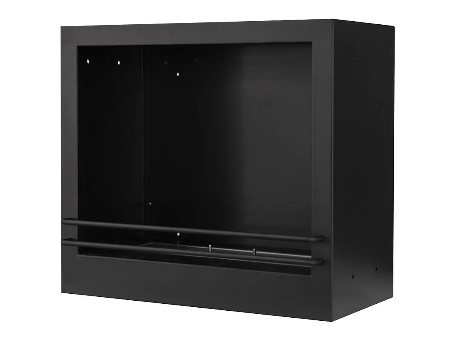 Lareira* Lareira de canto a bioetanol piso de canto biolareira FORD Marrom L110 x D63 x H102 Castanho