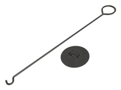 Discount Lareira de mesa TOLOSA Black Gold a bioetanol, dimensões D20 x A49,5, para uso interno e externo. Preto