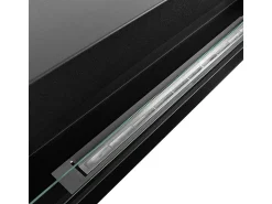 Clearance Lareira de parede a bioetanol bio lareira 120x40 SIENA 120 Preto