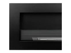 Clearance Lareira de parede a bioetanol bio lareira 120x40 SIENA 120 Preto