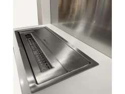 Lareira| Lareira de parede a bioetanol VIENNA L65 x H75 x D23 Branco