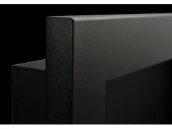 Lareira de parede ou embutida a bioetanol Livorno Nero L 90 x D 12 x H 40 com vidro^ Lareira