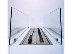 Lareira| Lareira de piso a bioetanol para interior e exterior CARAVAGGIO L100xD40xH40 cm Branco