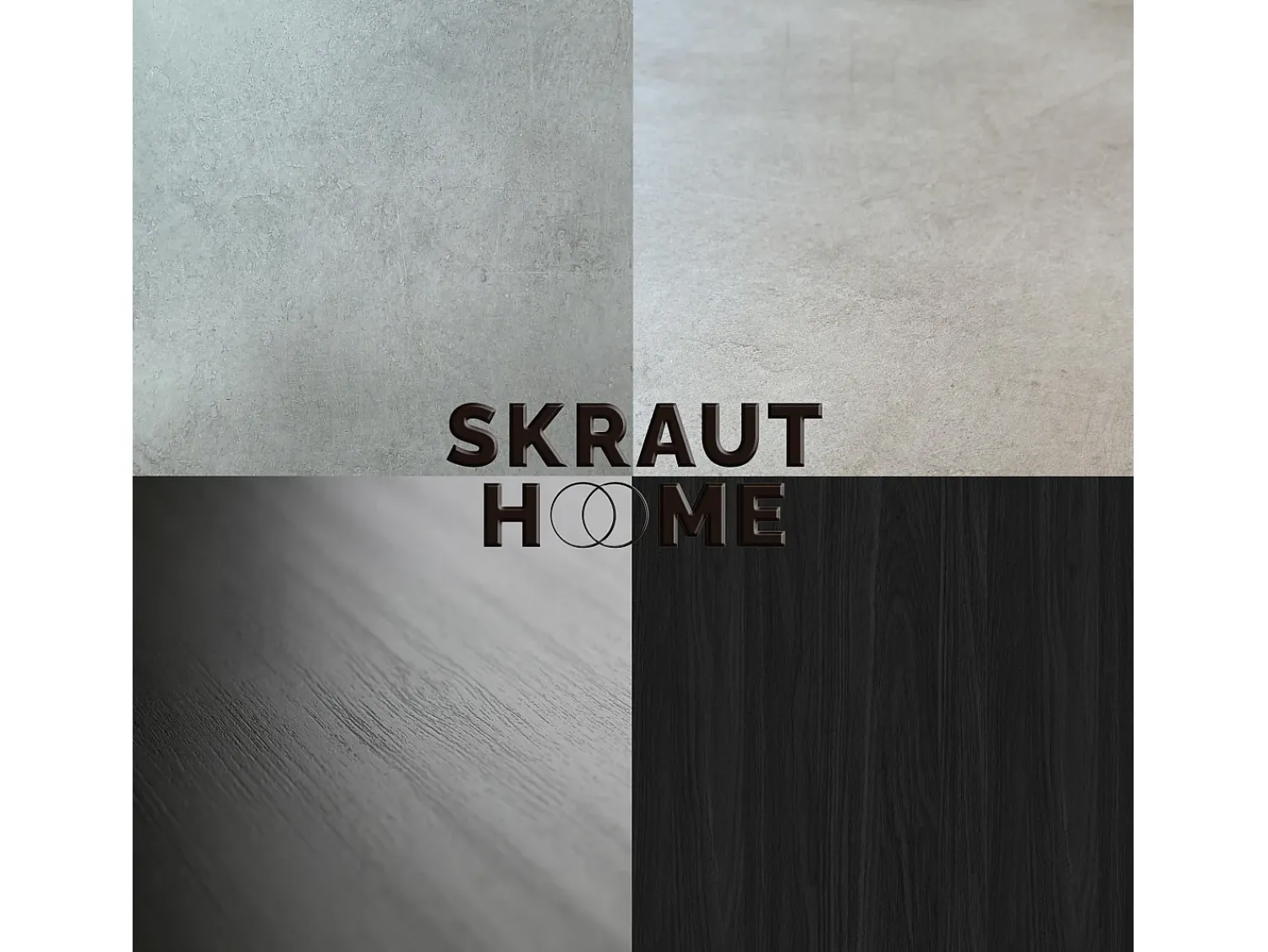 Skraut Home Lareira eléctrica LED, 102x35x45cm, 1 abertura, 1 porta, Lareira eléctrica, Suspensos, Cimento^ Lareira