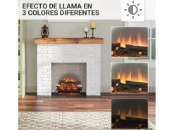 Discount Lareira elétrica BALDERIA Lily - Lareira - Preto