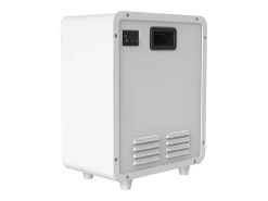 Lareira elétrica BALDERIA George - Lareira elétrica, aquecimento 2000 W - Branca^ Lareira