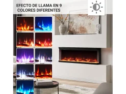 Lareira elétrica BALDERIA Orson 50 - Lareira embutida -^ Lareira