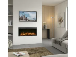 Outlet Lareira elétrica BALDERIA Atalanta 40 - Lareira embutida - Preto