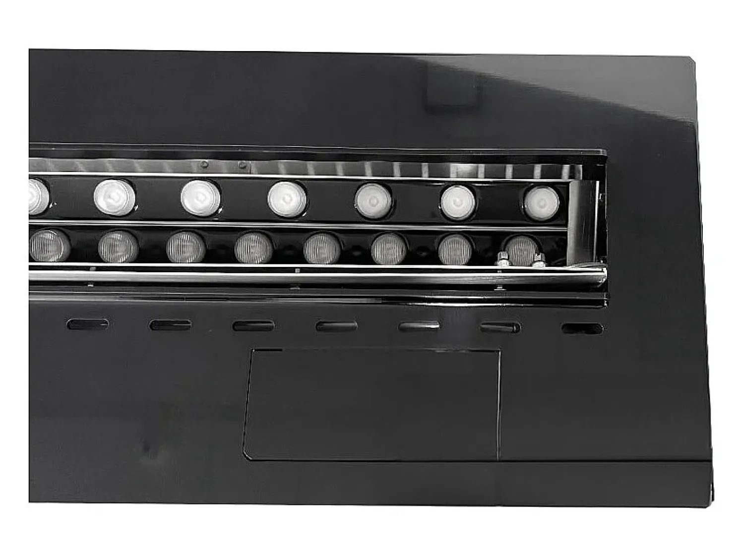 Lareira elétrica com queimador de inserção embutido APP vapor de água 3D 75 PRO-LINE Cinzento