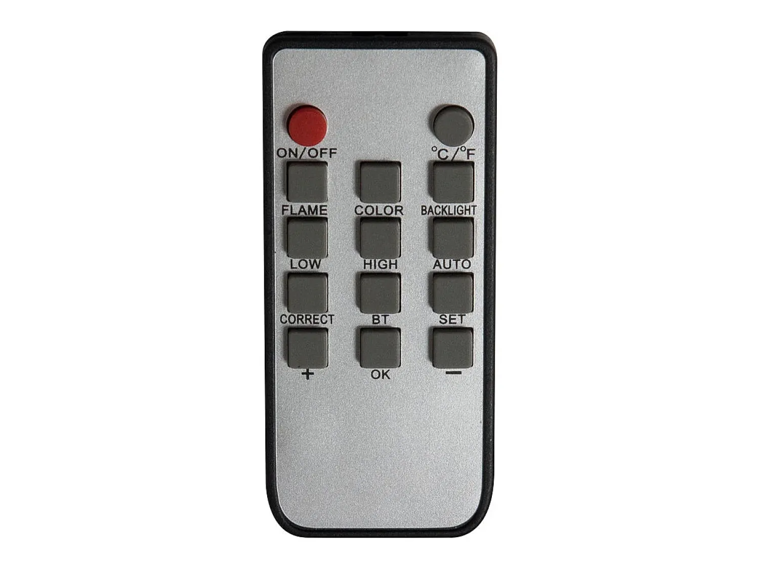 Lareira| Lareira elétrica de parede DALLAS L127 x D 11 x H50 Preto