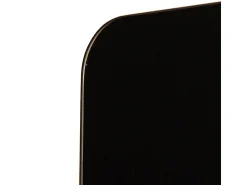 Lareira| Lareira elétrica de parede DALLAS L127 x D 11 x H50 Preto