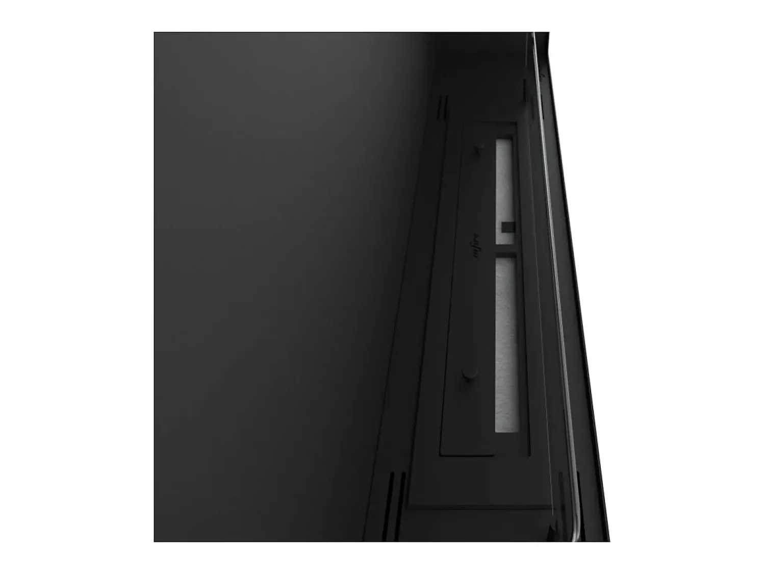 Lareira* Lareira embutida a bioetanol INSIDE 900 Infire com vidro Preto