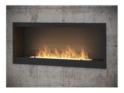 Sale Lareira embutida a bioetanol INSIDE 1200 Infire com vidro Preto