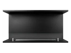 Discount Lareira embutida a bioetanol Biolareira tripla com 3 lados abertos 90x45 TREVI 90 Preto