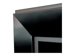 Lareira| Lareira embutida a bioetanol Frame 1200 SimpleFire com vidro Preto