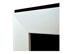 Lareira| Lareira embutida a bioetanol Frame 1200 SimpleFire com vidro Preto